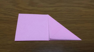 平面の桜の折り方手順3-2
